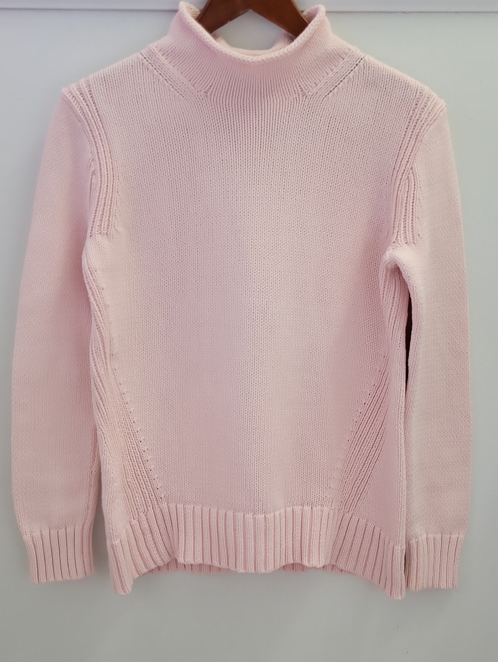 J. Crew Always Roll Neck Sweater In Pink Size Small